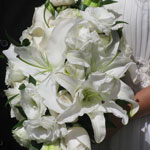 Thumbnail image for 31 Days: White Lily Rose Bouquet {Day 24}