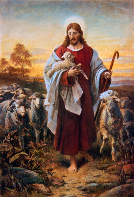 Image result for jesus and lamb picture