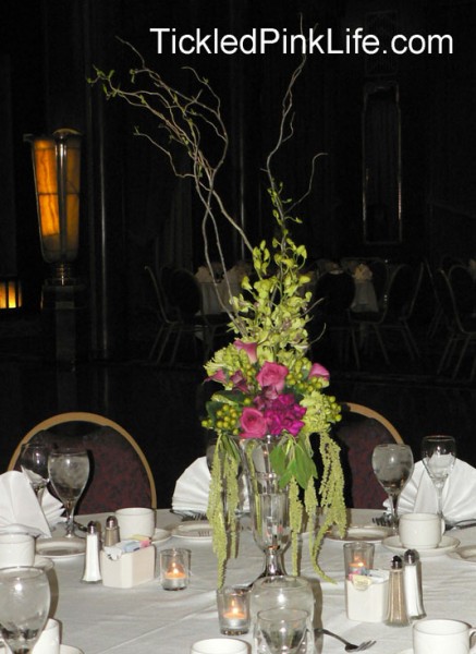 California Association of Criminalists banquet-Queen Mary-table centerpiece